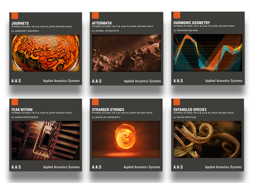 AAS Applied Acoustics Systems 10 Sound Packs   String Studiо VS-3 & AAS Plаyеr